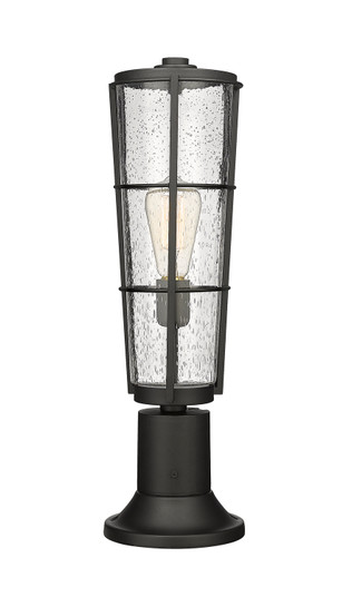 Helix One Light Outdoor Pier Mounted Fixture in Black (224|591PHB-553PM-BK)