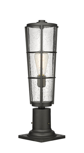 Helix One Light Outdoor Pier Mounted Fixture in Black (224|591PHB-533PM-BK)