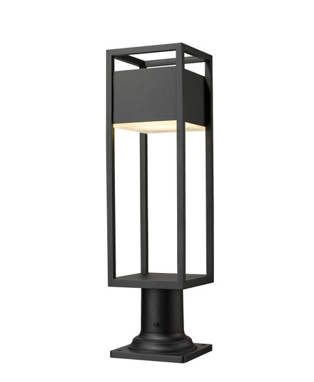 Barwick LED Outdoor Pier Mounted Fixture in Black (224|585PHMR-533PM-BK-LED)