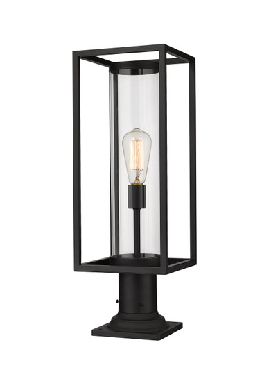 Dunbroch One Light Outdoor Pier Mounted Fixture in Black (224|584PHMR-533PM-BK)