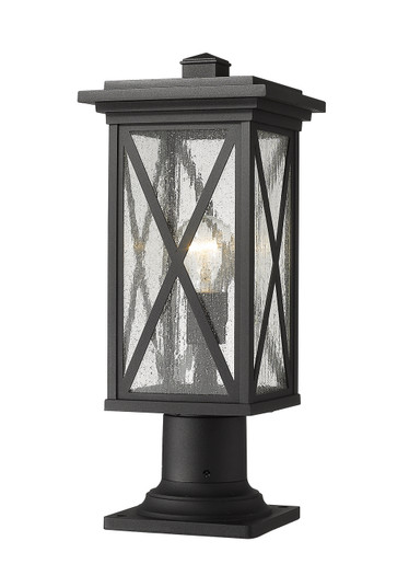 Brookside One Light Outdoor Pier Mounted Fixture in Black (224|583PHMR-533PM-BK)