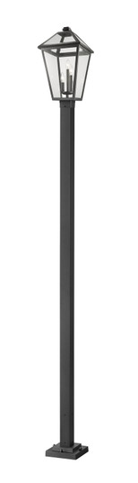 Talbot Three Light Outdoor Post Mounted Fixture in Black (224|579PHXLS-536P-BK)