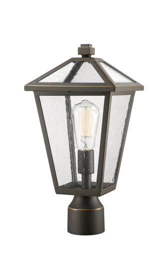 Talbot One Light Outdoor Post Mount Fixture in Oil Rubbed Bronze (224|579PHMR-ORB)