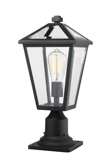 Talbot One Light Outdoor Pier Mounted Fixture in Black (224|579PHMR-533PM-BK)