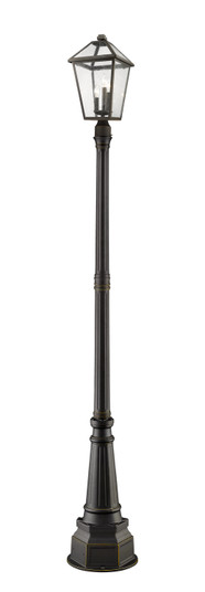 Talbot Three Light Outdoor Post Mounted Fixture in Oil Rubbed Bronze (224|579PHBR-564P-ORB) Talbot Three Light Outdoor Post Mounted Fixture in Oil Rubbed Bronze (224|579PHBR-564P-ORB)