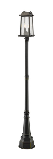 Millworks Two Light Outdoor Post Mount in Oil Rubbed Bronze (224|574PHMR-564P-ORB)