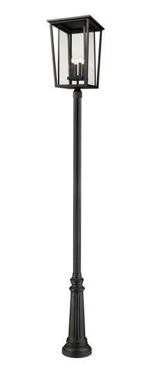 Seoul Four Light Outdoor Post Mounted Fixture in Black (224|571PHXXLR-511P-BK)