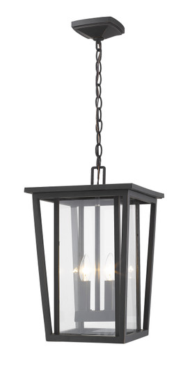 Seoul Two Light Outdoor Chain Mount Ceiling Fixture in Oil Rubbed Bronze (224|571CHB-ORB)