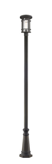 Jordan One Light Outdoor Post Mounted Fixture in Oil Rubbed Bronze (224|570PHB-519P-ORB)