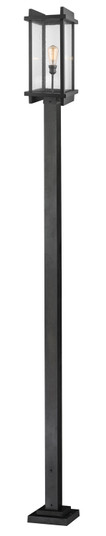 Fallow One Light Outdoor Post Mounted Fixture in Black (224|565PHBS-536P-BK)