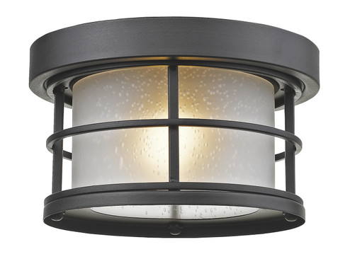 Exterior Additions One Light Outdoor Flush Mount in Black (224|556F-BK)