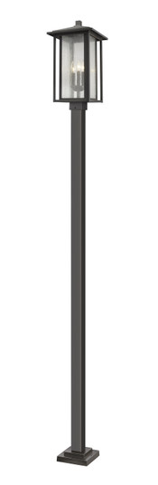 Aspen Three Light Outdoor Post Mounted Fixture in Oil Rubbed Bronze (224|554PHXLS-536P-ORB)
