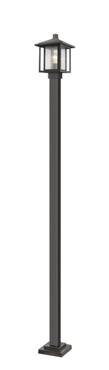 Aspen One Light Outdoor Post Mounted Fixture in Oil Rubbed Bronze (224|554PHMS-536P-ORB)