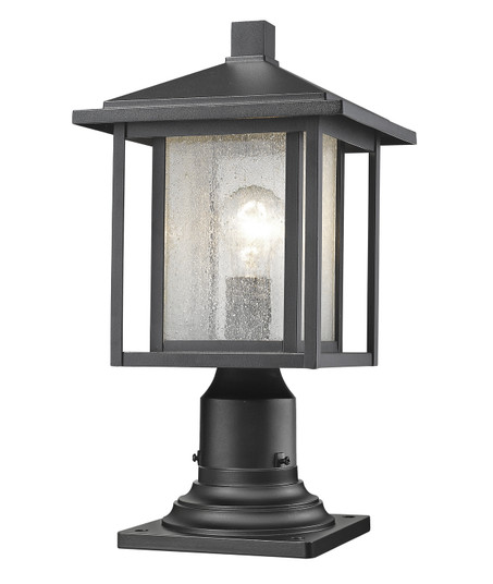 Aspen One Light Outdoor Pier Mounted Fixture in Black (224|554PHM-533PM-BK)