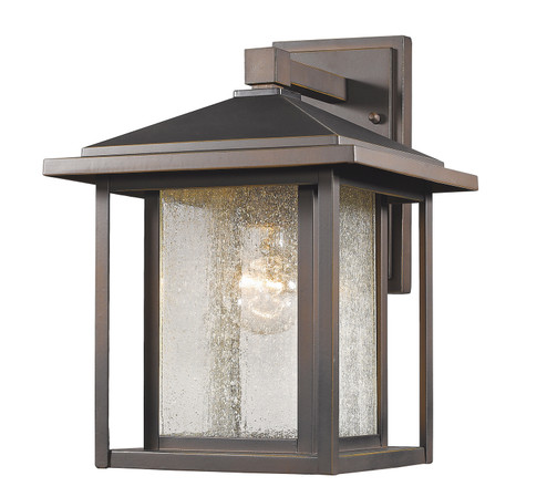 Aspen One Light Outdoor Wall Light in Oil Rubbed Bronze (224|554M-ORB)
