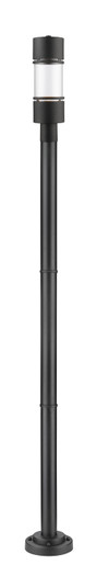 Luminata LED Outdoor Post Moun Fixture in Black (224|553PHB-567P-BK-LED)