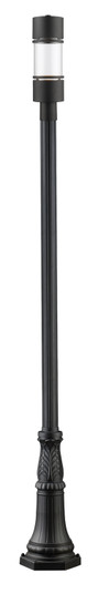 Luminata LED Outdoor Post Moun Fixture in Black (224|553PHB-518P-BK-LED)
