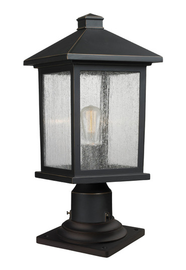 Portland One Light Outdoor Pier Mounted Fixture in Oil Rubbed Bronze (224|531PHMR-533PM-ORB)