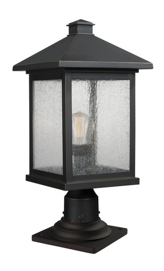 Portland One Light Outdoor Pier Mounted Fixture in Oil Rubbed Bronze (224|531PHBR-533PM-ORB)