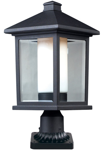 Mesa One Light Outdoor Pier Mounted Fixture in Black (224|523PHB-PM)