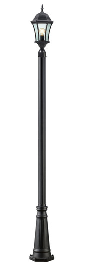 Wakefield One Light Outdoor Post Mounted Fixture in Black (224|522PHM-519P-BK)