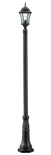 Wakefield One Light Outdoor Post Mounted Fixture in Black (224|522PHM-518P-BK)