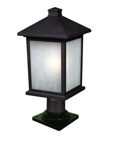 Holbrook One Light Outdoor Pier Mounted Fixture in Black (224|507PHB-533PM-BK)