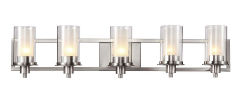 Odyssey Five Light Vanity Bar in Brushed Nickel (110|20045)