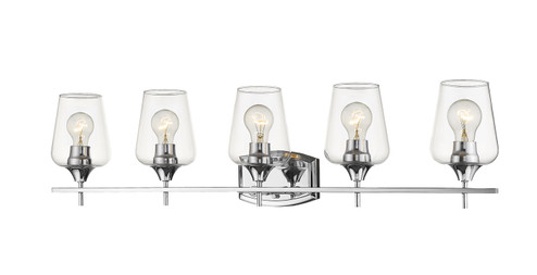 Joliet Five Light Vanity in Chrome (224|473-5V-CH)