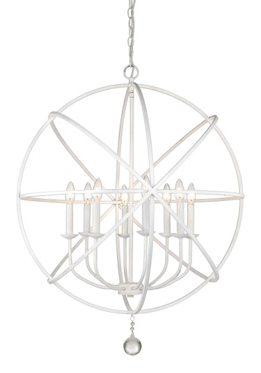 Tull Eight Light Chandelier in Matte White (224|458-30MW)