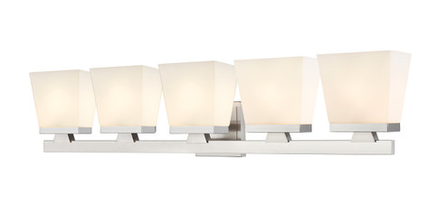Astor Five Light Vanity in Brushed Nickel (224|1937-5V-BN)
