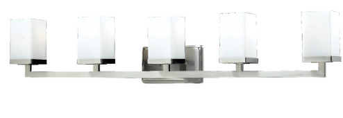 Tidal Five Light Vanity in Brushed Nickel (224|1900-5V)