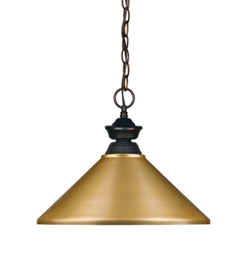 Riviera One Light Pendant in Olde Bronze (224|100701OB-MSG)