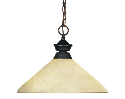 Riviera One Light Pendant in Olde Bronze (224|100701OB-AGM14)