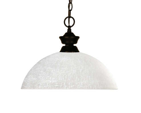 Riviera One Light Pendant in Bronze (224|100701BRZ-DWL14)