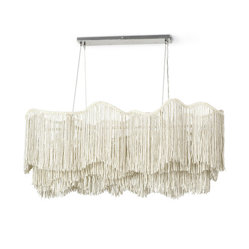 Elena Six Light Chandelier in Cream (515|2331-79)