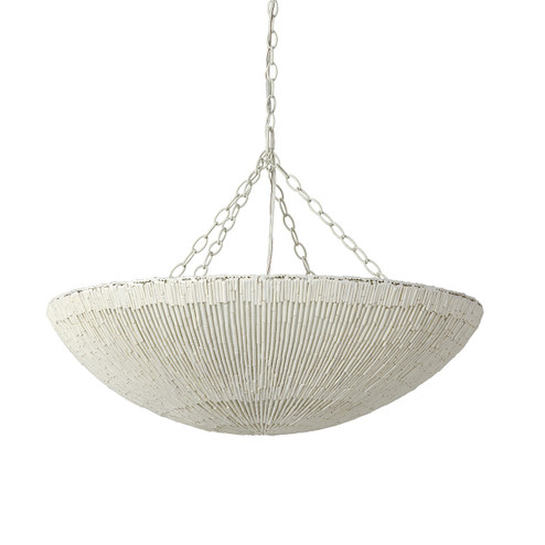 Cora Three Light Chandelier in Cream (515|2132-79)