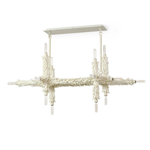 Larkspur 16 Light Linear Chandelier in cream (515|2108-79)