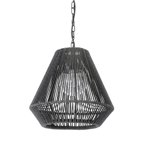 Tanner One Light Pendant in Black/Charcoal (515|2047-79)