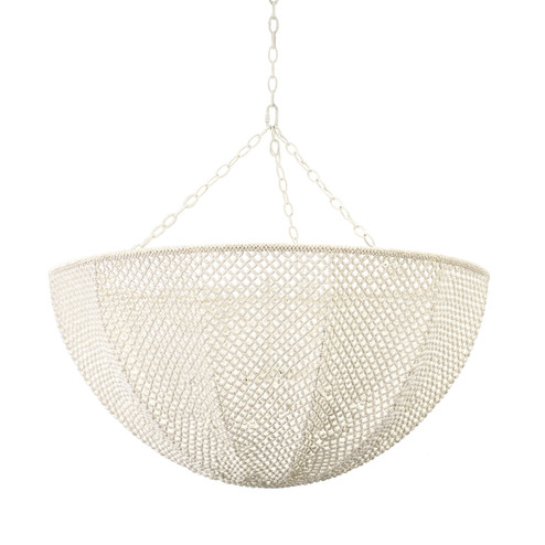 Quinn Four Light Chandelier in Cream (515|2007-79)