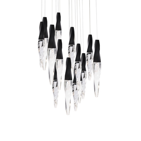 Kindjal LED Pendant in Black (529|BPD13215-BK)