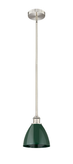 Edison One Light Mini Pendant in Brushed Satin Nickel (405|616-1S-SN-MBD-75-GR)