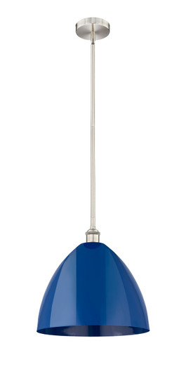 Edison One Light Mini Pendant in Brushed Satin Nickel (405|616-1S-SN-MBD-16-BL)