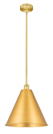 Edison One Light Mini Pendant in Satin Gold (405|616-1S-SG-MBC-16-SG)