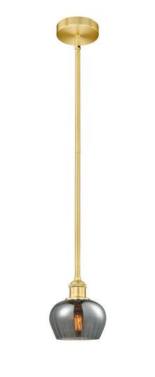 Edison One Light Mini Pendant in Satin Gold (405|616-1S-SG-G93)