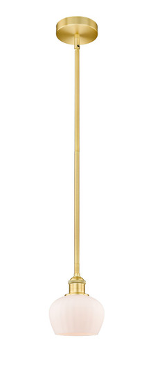 Edison One Light Mini Pendant in Satin Gold (405|616-1S-SG-G91)