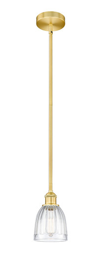 Edison One Light Mini Pendant in Satin Gold (405|616-1S-SG-G442)