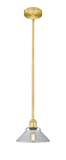 Edison One Light Mini Pendant in Satin Gold (405|616-1S-SG-G132)