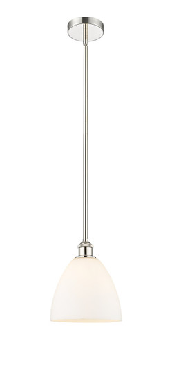 Edison One Light Mini Pendant in Polished Nickel (405|616-1S-PN-GBD-91)