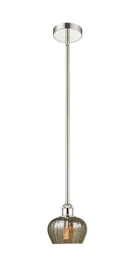 Edison One Light Mini Pendant in Polished Nickel (405|616-1S-PN-G96)
